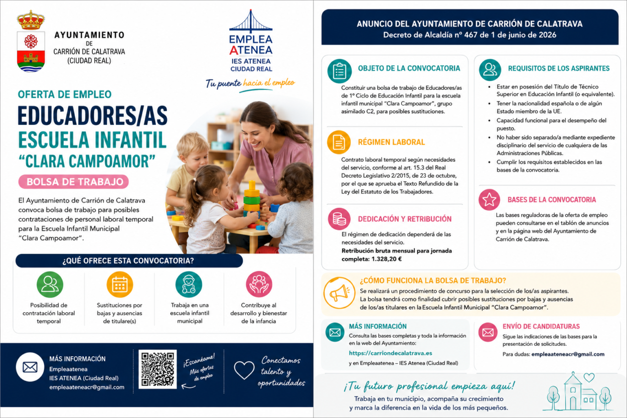 OFERTA DE EMPLEO AYUNTAMIENTO DE CARRIÓN