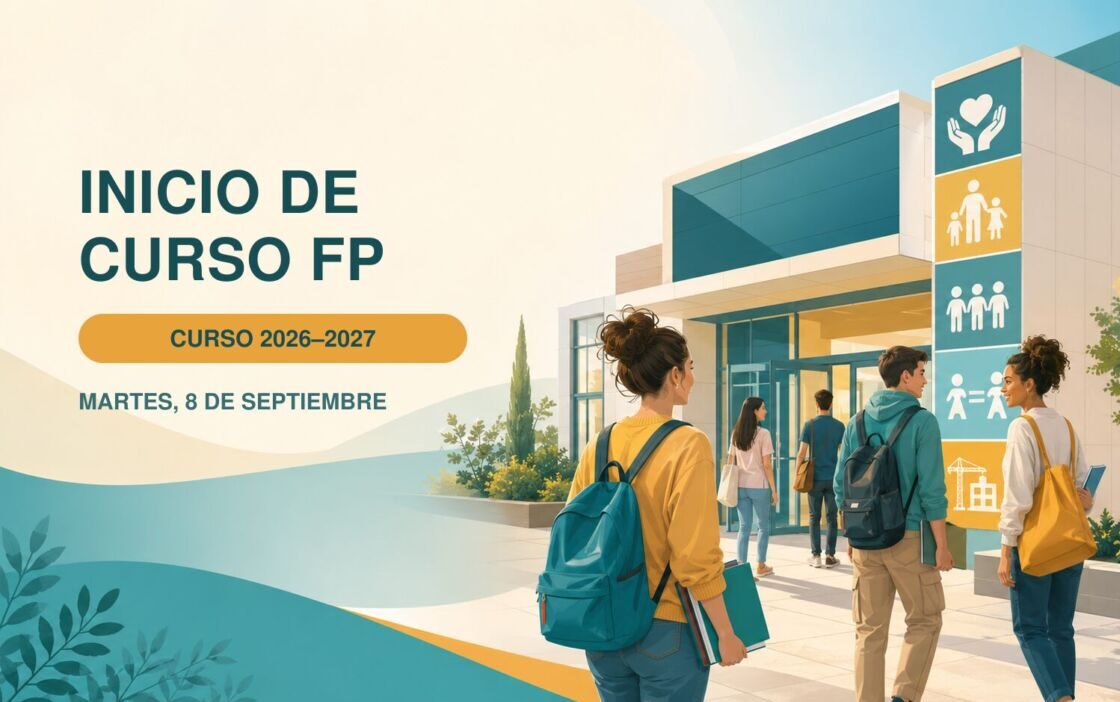 Inicio de curso FP 2026-2027: Horarios y elección de turno